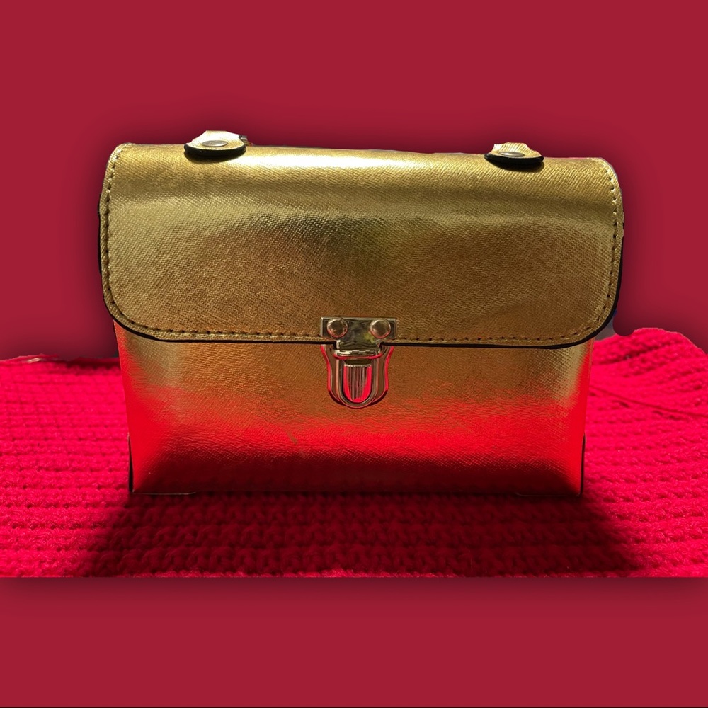 Studs Only Mini Bag - Gold